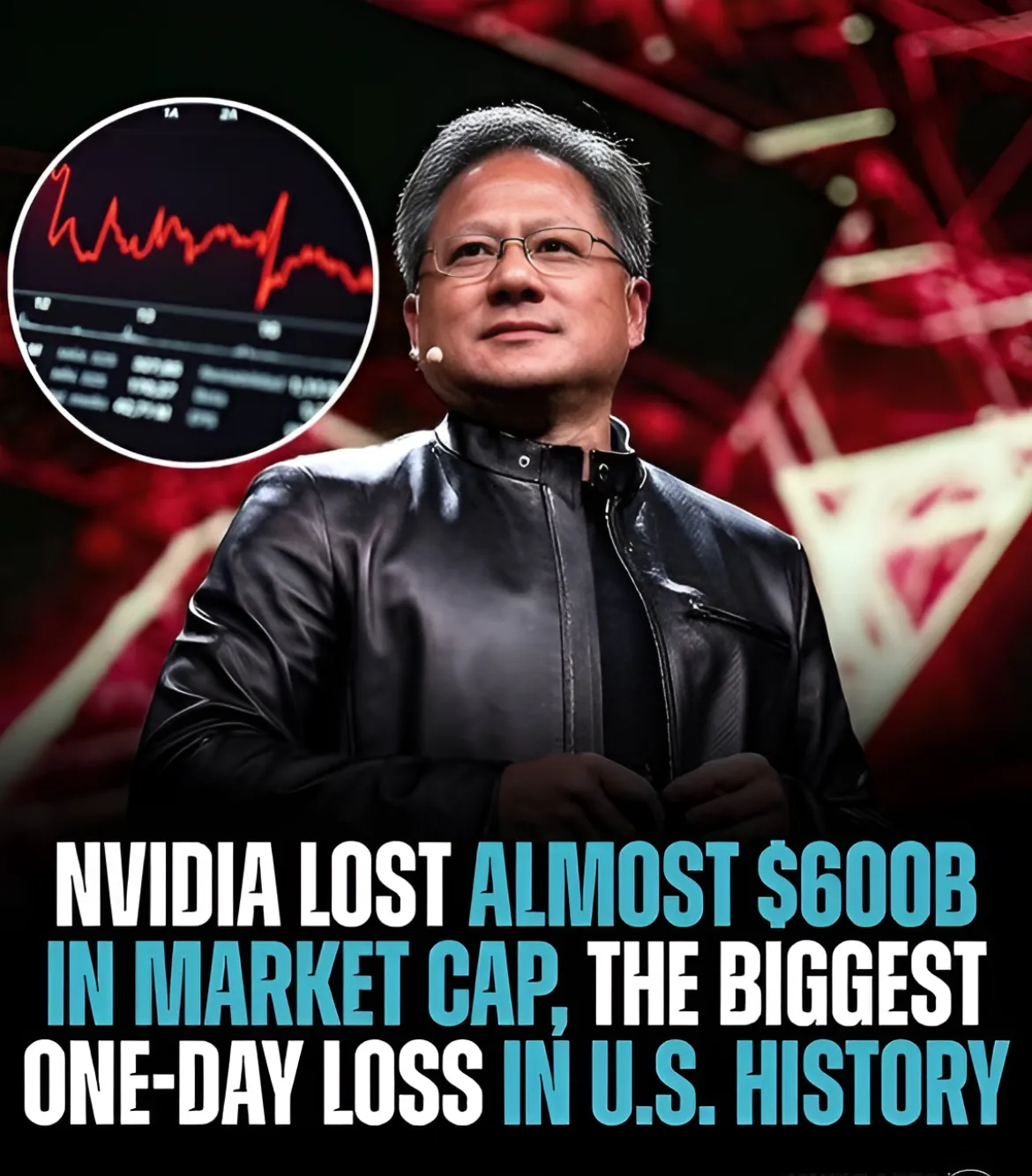 Nvidia Lost Almost $600 Billion in Market Cap: The Biggest Loss in US History